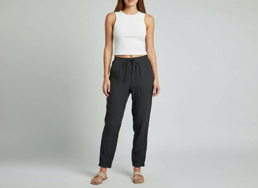 asos buty na koturnie: Shein, Spodnie materiałowe damskie, rozmiar XS