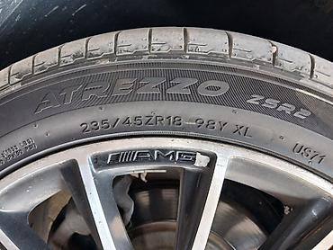 диски r18 amg: Продаю комплект дисков с шинами на MERSEDES-BENZ. AMG. 5/112/18 — 4