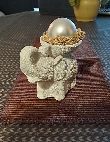 atenci_7 slike: Figura slona. Visina 12, dužina 10 cm — 1