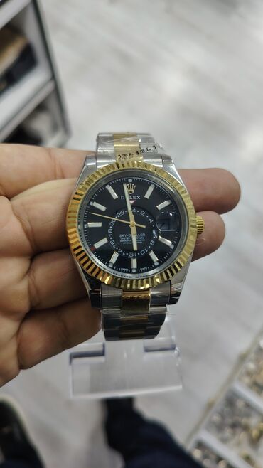 irşad telecom saatlar: Новый, Наручные часы, Rolex, цвет - Черный