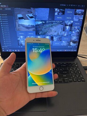 iphone xs qiymeti bakida: IPhone 8 Plus, 64 GB, Qızılı, Barmaq izi