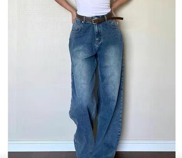 весенние джинсы: Трубы, Высокая талия