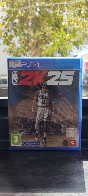 Oyun diskləri və kartricləri: Playstation 4 üçün NBA 2k25 oyun diski. Tam yeni, original bağlamada