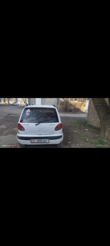 мотор на матис: Daewoo Matiz: 0.8 л, Механика, Бензин