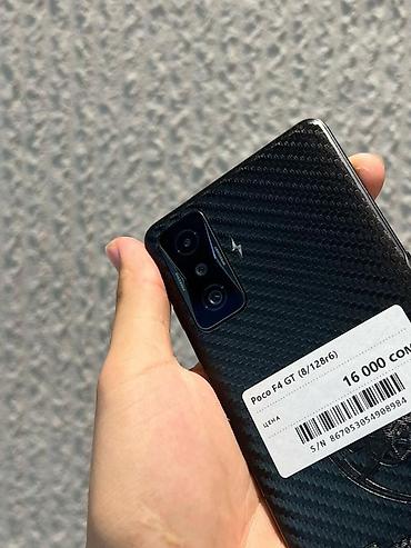 pixel fold: Poco F4 GT, Б/у, 128 ГБ, цвет - Черный, В рассрочку, 2 SIM — 2