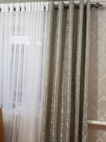 курак тошоктор фото: Шторалар комплекти, Комплектте тюлу бар, Даяр буюм, Уктоочу бөлмө үчүн