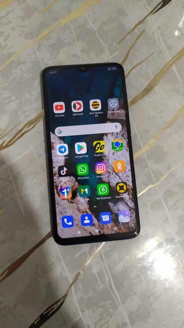 Redmi: Redmi, Redmi Note 8 Pro, Б/у, 128 ГБ, цвет - Синий, 2 SIM