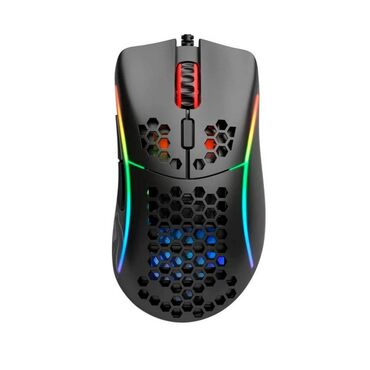Компьютерные мышки: Glorious Model D Mouse Matte (Black) - Матовая - Датчик: PixArt