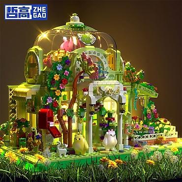sunny: Конструктор ZHEGAO MINI “Sunshine Botanical Garden” 1490 деталей - — 2