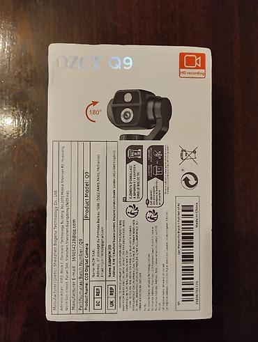 hdmi kabel mini: OZCT Q9 əl gimbal kamerası - Portativ, ciblə daşına bilən — 2
