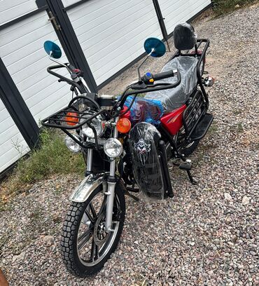 Мотоциклы: Классический мотоцикл Suzuki, 200 куб. см, Бензин, Взрослый, Новый