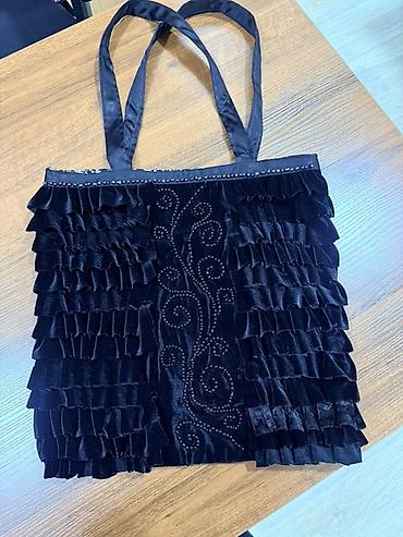 Другие сумки: Хендмейд сумки с вышивкой и аппликациями - Материалы: плотный — 5