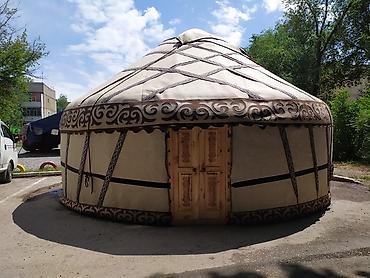 Аренда юрт: Аренда юрты, Каркас Деревянный, 85 баш, С полом, Самовар, Стол — 11