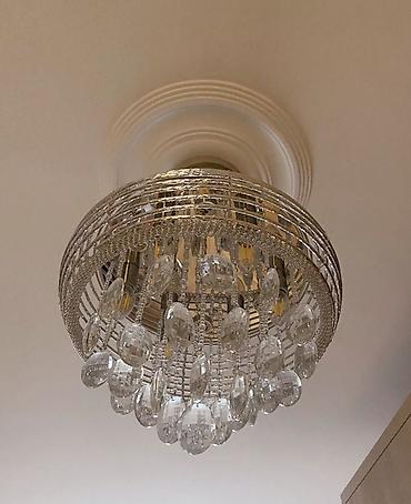 İşıqlandırma: Çılçıraq, 8 lampa, Metal — 2