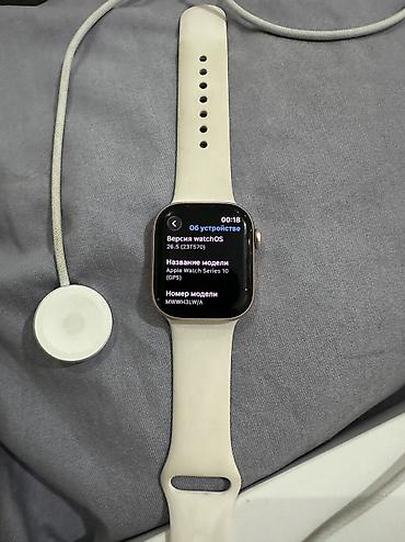 Акылдуу сааттар: Продаю Apple Watch Series 10, 42mm с полным комплектом в хорошем — 3