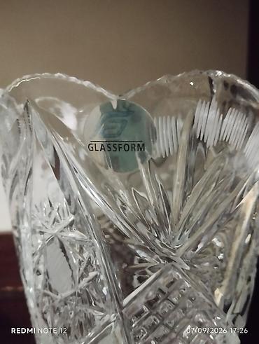 Вазы: Одна ваза, Хрусталь — 2