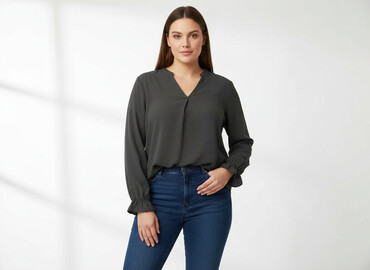 marynarka damska allegro: Amisu, Women's blouse, size XL
