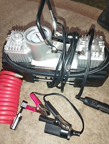 Триммеры, мотокосы: Компрессор автомобильный 12 В + бензиновый триммер (мотокоса)набор — 2