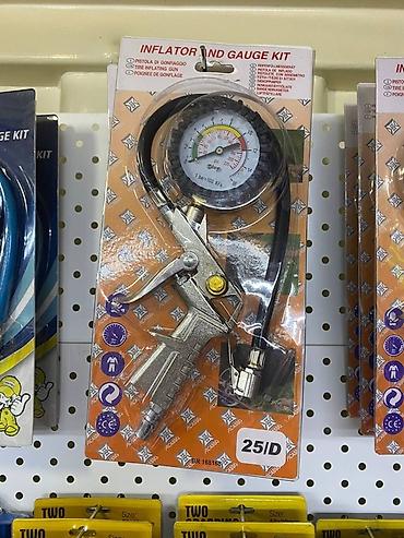 Транспорт: Наборы для накачки шин с манометром (Inflator and Gauge Kit) Варианты — 1