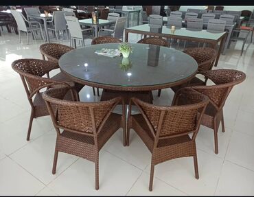 Bağ divan və kreslo dəstləri: Yeni, 2 kreslo, Divan, Metal, Azərbaycan — 6