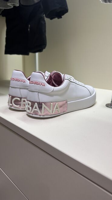 прокат национальных костюмов для детей: Кроссовки, 40, Dolce & Gabbana, Новый, цвет - Белый