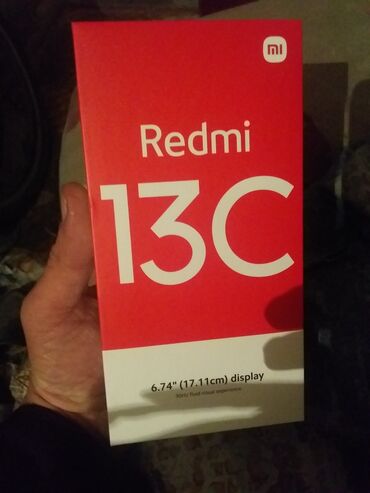 işləmiş telfon: Xiaomi Redmi 13C, 256 ГБ, цвет - Черный, 
 Битый