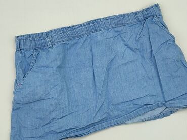 spódniczka biała jeansowa: Skirt, 11 years, 140-146 cm, condition - Very good