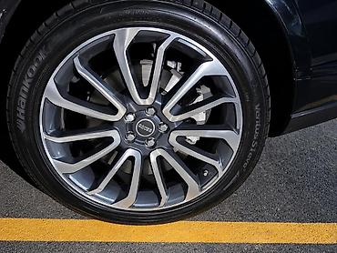 Range Rover orijinal yüngül lehimli disk və təkər dəsti - Disk: Range — 1