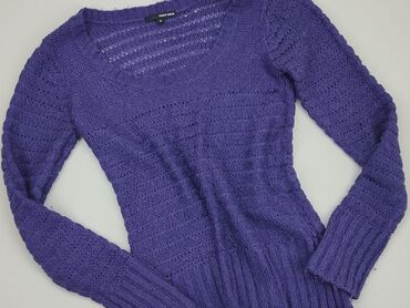 fioletowa spódnice w kratę: Sweter, M, stan - Bardzo dobry
