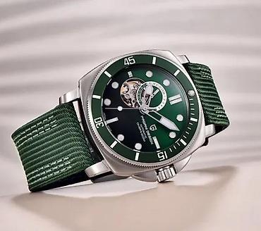 Ručni satovi: PAGANI DESIGN PD-1736 -Zelena- Seiko Automatic mehanizam Potpuno nov — 1