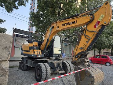 купить фронтальный погрузчик бу: Экскаватор, Hyundai, Дөңгөлөктүү