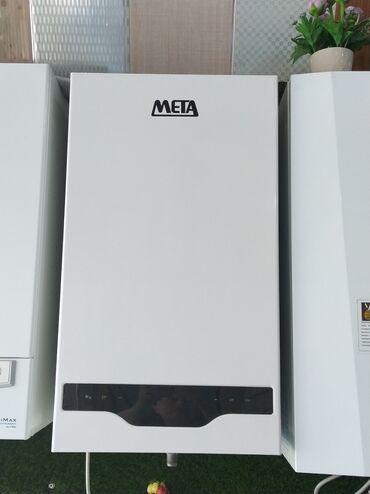 продаю айфон х: Ağ rəngdə, divara quraşdırılan "Meta" markalı qaz qazanı. Kompakt