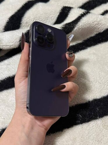 Apple iPhone: IPhone 14 Pro, 128 GB, Deep Purple — 9