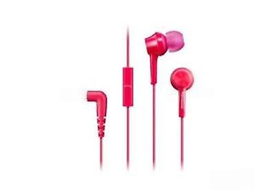 Slušalice: Žičane in-ear slušalice sa mikrofonom – roze - Klasični 3,5 mm TRRS — 15