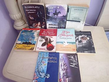 Satılır: müxtəlif janrlarda 10 kitab toplusu(ümumi 80manat edir