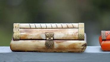 Kutije za odlaganje: Vintage Bone Box kutije od kamilje kosti. Cene su odredjene — 4