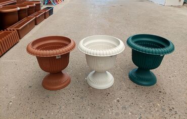 Bitkilər üçün dibçəklər: Dipcək dipcek qablar dipcek qablari gul qabilar Her razmerde ve ferqli — 5