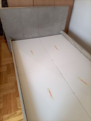 Kreveti: Francuski ležaj/ram kreveta sa tapaciranim uzglavljem - Dimenzije — 6