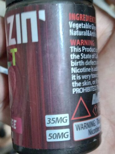 Qəlyan, vayp və aksesuarları: Salt maye, 30ml. Nikotin 3% 👉 Adi Yağlar-10-60ml.-5-22man.70/30 PG/VG — 3