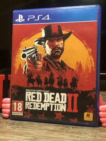 Oyun diskləri və kartricləri: Red Dead Redemption 2, Qarışıq janr, Yeni Disk, PS4 (Sony Playstation 4), Ünvandan götürmə, Pulsuz çatdırılma, Ödənişli çatdırılma