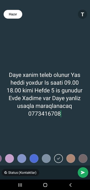 daye iş elanları 2023: Няня требуется, Любой возраст, 1-2 года опыта, 1/1