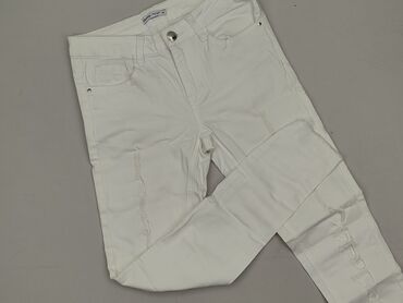 legginsy woskowane z wysokim stanem: Cropp, Jeansy damskie, rozmiar S