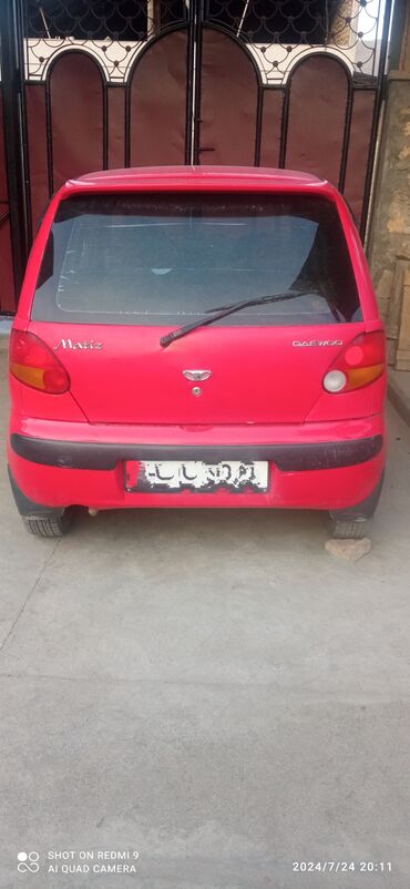 тико авто унаа: Daewoo Matiz: 1999 г., 0.8 л, Механика, Бензин, Хэтчбэк