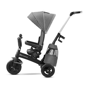 sorcovi: Kinderkraft Easy Twist 2-u-1 tricikl – Platinum Grey (SKU: KKRETWIGRY) — 1