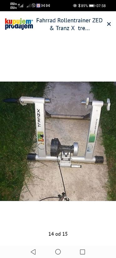 deciji trotineti: ZED Fahrrad Rollentrainer + TranzX trenažer za bicikl - Trenažer za — 9