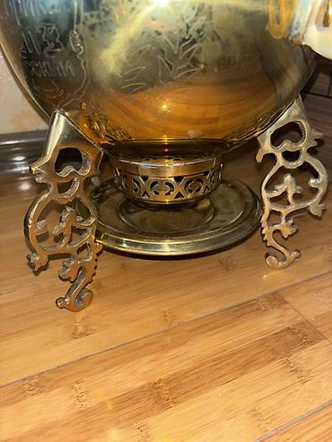 samovar almaq: 1995-ci il istehsalı olan orijinal mis samovar 1995-ci il istehsalı — 3