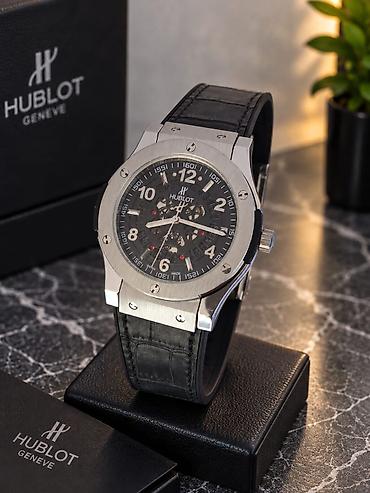 Qol saatları: Yeni, Qol saatı, Hublot, rəng - Qara — 2