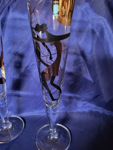 Čaše: Case kristal Ritzenhoff za dvoje,vinske Monica Moro i Anja Kroencke — 11