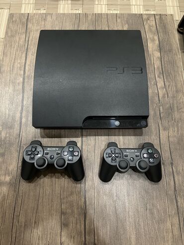 PS3 (Sony PlayStation 3): PlayStation 3 320gb 2 ədəd dualshock 3 pult Oyunlar: Call of Duty