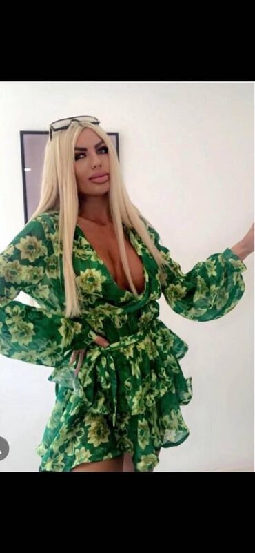 muške patike bez pertli: L (EU 40), color - Green, Cocktail, Long sleeves